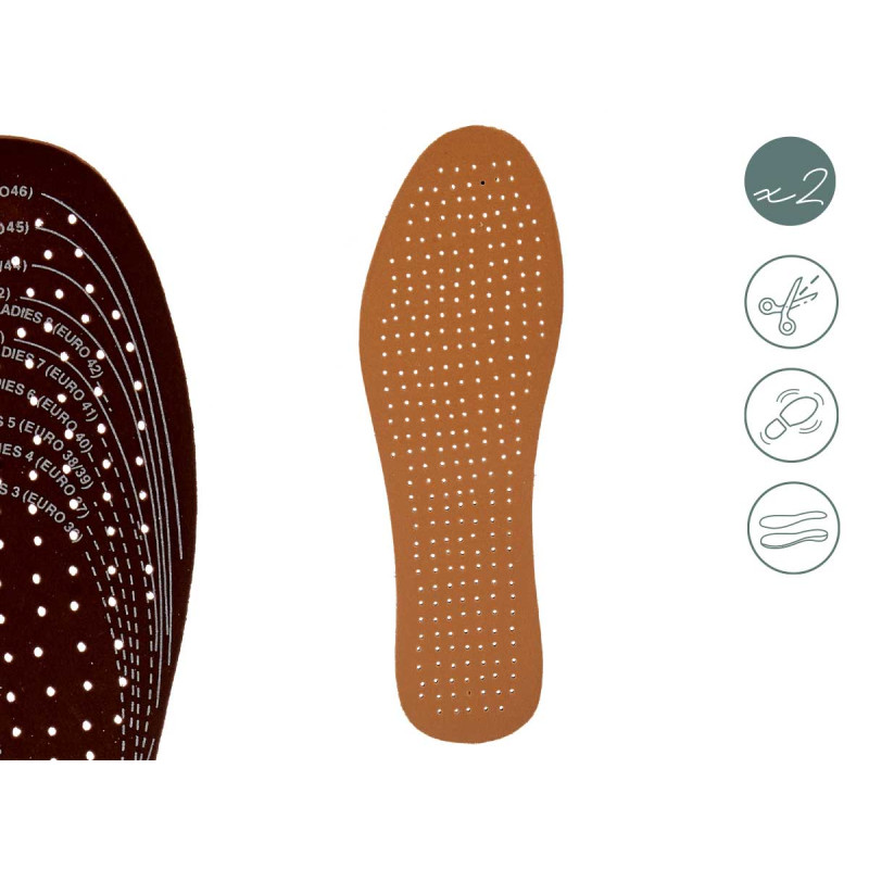 SEMELLES EN CUIR