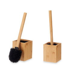 BROSSE ET PORTE-BROSSE WC EN BAMBOU