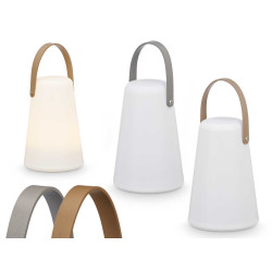 TABLE LAMP LED HANDLE ASSORTED 2 COLOURS