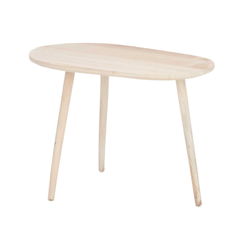 OVAL COFFEE TABLE NATURAL