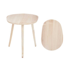 OVAL COFFEE TABLE NATURAL
