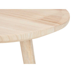 OVAL COFFEE TABLE NATURAL