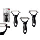 SET 3 PELAPATATE NERO CUCINA