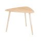 TRIANGLE COFFEE TABLE WHITE NATURAL