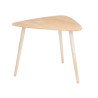 TRIANGLE COFFEE TABLE WHITE NATURAL