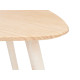 MESA CENTRO TRIANGULO NATURAL BLANCO