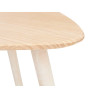 TRIANGLE COFFEE TABLE WHITE NATURAL
