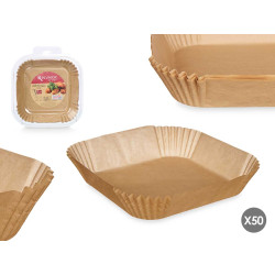 SET 50 PZ STAMPO CARTA FRIGGITRICE ARIA QUADRAT PI