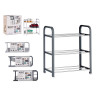 SET 3 SHOE RACK 3 TIERS