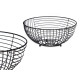 ROUND FRUIT BOWL IN BLACK METAL