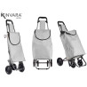 COOL GRAY SHOPPING TROLLEY