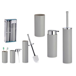 SET BAÑO 3 PZS GRIS