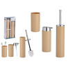 SET BAGNO 3 PEZZI MARRONE
