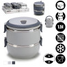 TUPPER DOUBLE 1500 ML SURT 3 COLORES