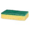 SET 2 THREE-LAYER SCOURING PAD WITH VEGETABL SPONG