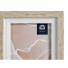 PORTEPHOTO NATUREL REBORD BLANC 10X15CM