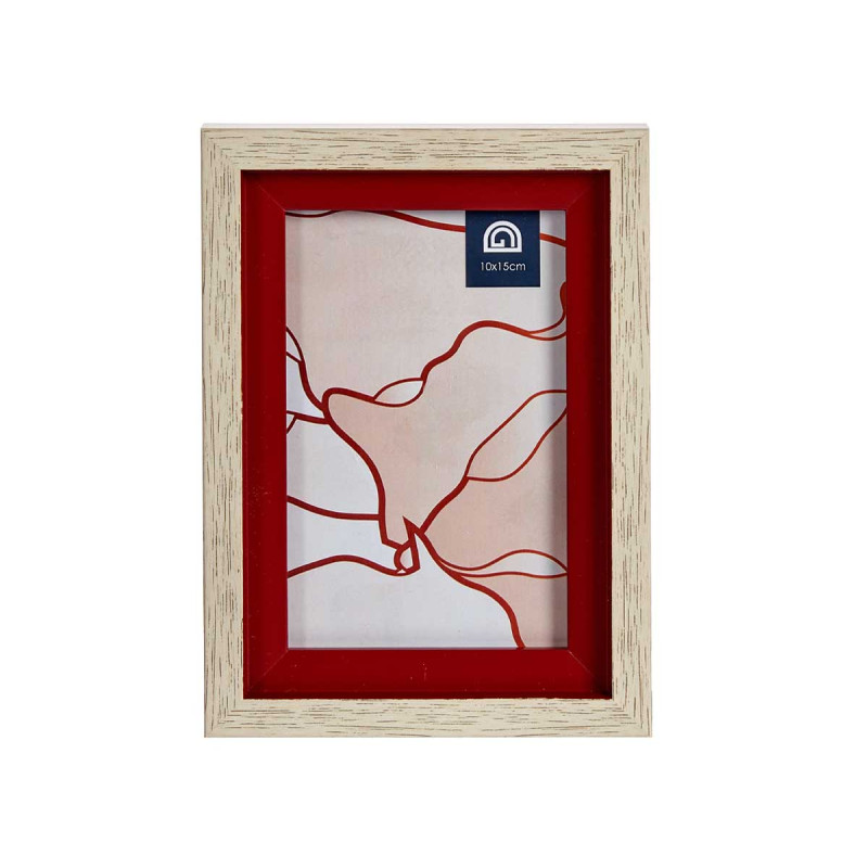 10X15CM RED EDGE NATURAL PHOTO HOLDER