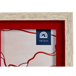 10X15CM RED EDGE NATURAL PHOTO HOLDER