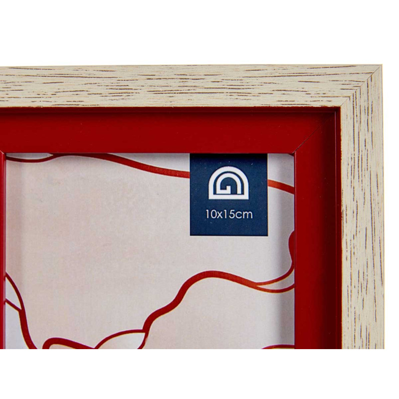 10X15CM RED EDGE NATURAL PHOTO HOLDER