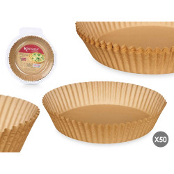 SET 50 PZ STAMPO CARTA FRIGGITRICE AD ARIA ROTONDO