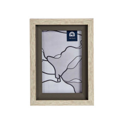 10X15CM GREY EDGE NATURAL PHOTO HOLDER