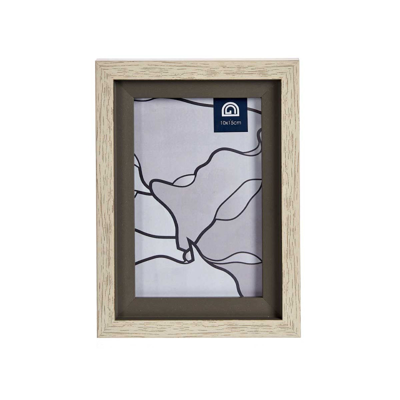 10X15CM GREY EDGE NATURAL PHOTO HOLDER