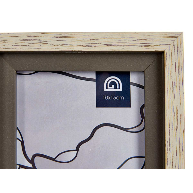 10X15CM GREY EDGE NATURAL PHOTO HOLDER
