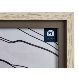 13X18CM GREY EDGE NATURAL PHOTO HOLDER