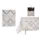 TOVAGLIA TELA ANTIMAC 140X180CM ROMBI GRIGIO