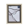 15X20CM GREY EDGE NATURAL PHOTO HOLDER