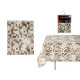 TOVAGLIA TELA ANTIMAC 140X180CM QUADR BEIGE