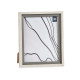 MOLDURA NATURAL BORDA CINZENTA 20X25CM 