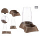 0,65L BEIGE RESERVE PLASTIC FOOD BOWL TROUGH 