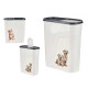 CUBE DISTRIBUTEUR ALIMENTS PLASTIQUE 4L