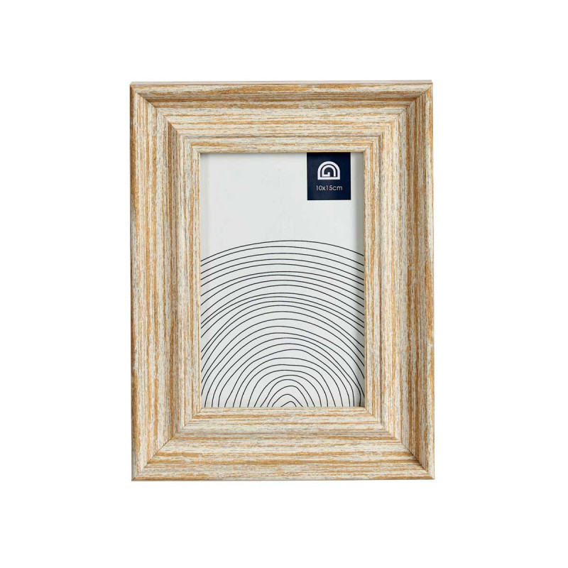 10X15CM GOLD WOODEN EFFECT PHOTO HOLDER