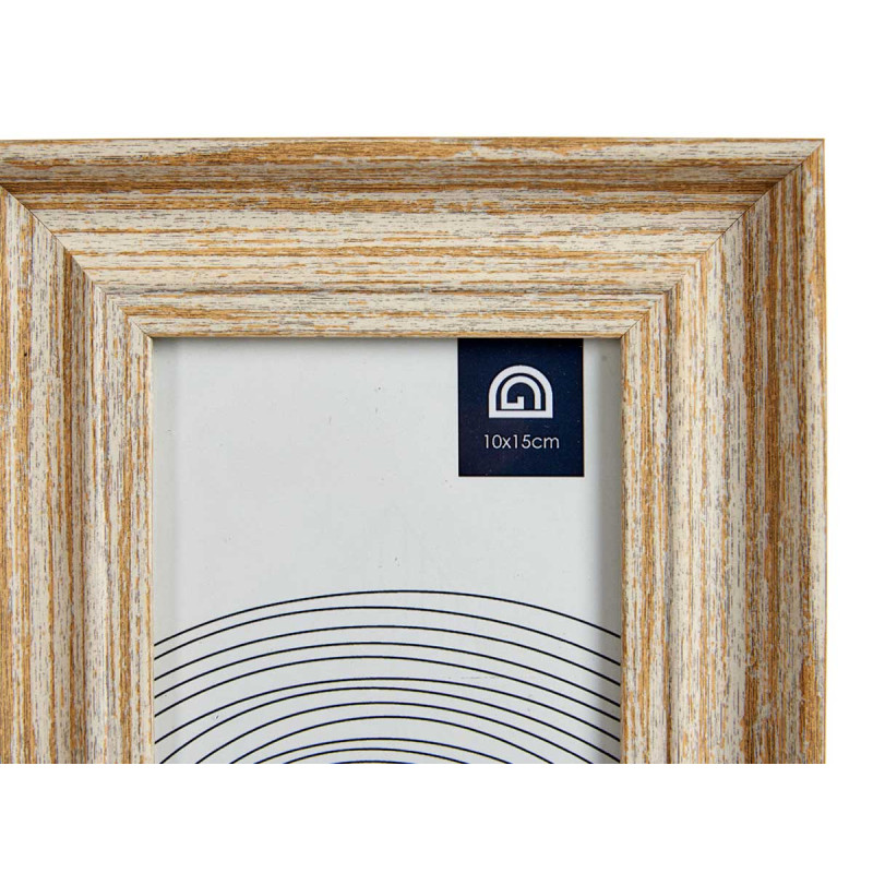 10X15CM GOLD WOODEN EFFECT PHOTO HOLDER