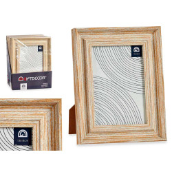 13X18CM GOLD WOODEN EFFECT PHOTO HOLDER