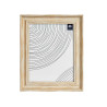 MOLDURA NATURAL BORDA DOURADA 20X25CM 