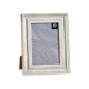 13X18CM SILVER WOODEN EFFECT PHOTO HOLDER