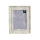 13X18CM SILVER WOODEN EFFECT PHOTO HOLDER