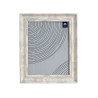 20X25CM SILVER WOODEN EFFECT PHOTO HOLDER