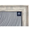 20X25CM SILVER WOODEN EFFECT PHOTO HOLDER