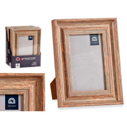 10X15CM COPPER WOODEN EFFECT PHOTO HOLDER