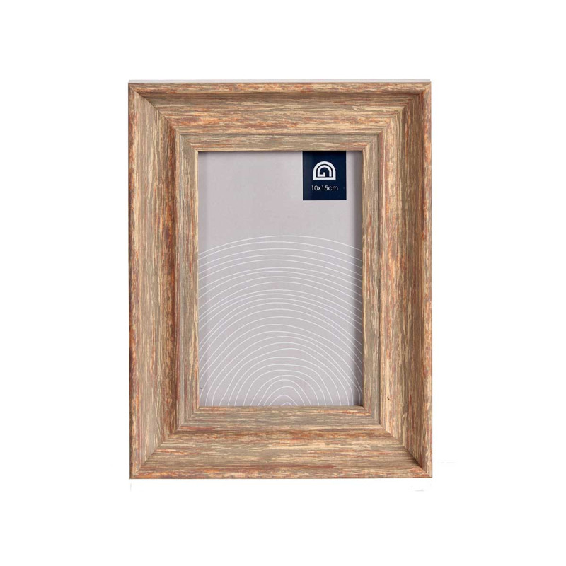 10X15CM COPPER WOODEN EFFECT PHOTO HOLDER