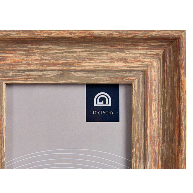 10X15CM COPPER WOODEN EFFECT PHOTO HOLDER