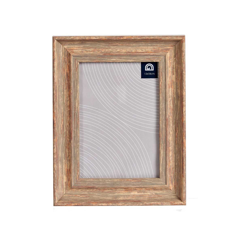 13X18CM COPPER WOODEN EFFECT PHOTO HOLDER