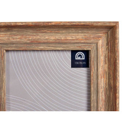 13X18CM COPPER WOODEN EFFECT PHOTO HOLDER