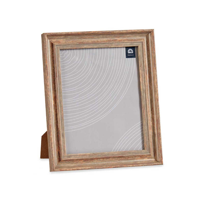 20X25CM COPPER WOODEN EFFFECT PHOTO HOLDER