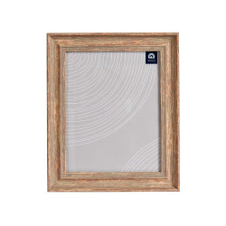 PORTAFOTOS EFECTO MADERA COBRE 20X25CM