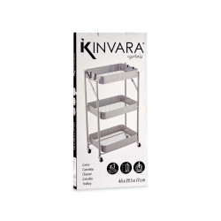 CARRO 3 ALTURAS PLEGABLE GRIS